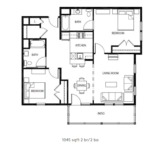 Floorplan - zBarton Commons