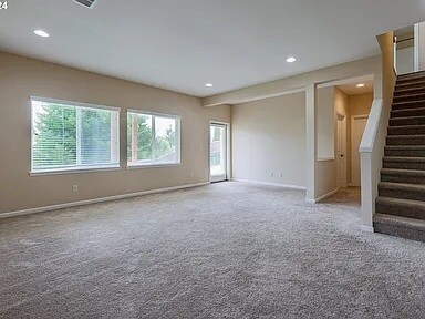 Basement Family Room - 6128 NW Trowbridge Dr