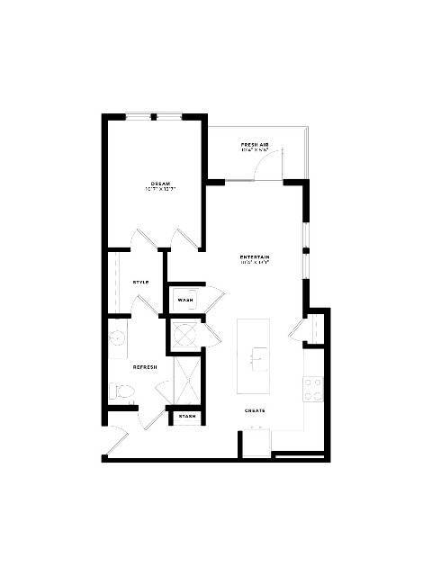 A4-1 Floor Plan - Tributary Rise