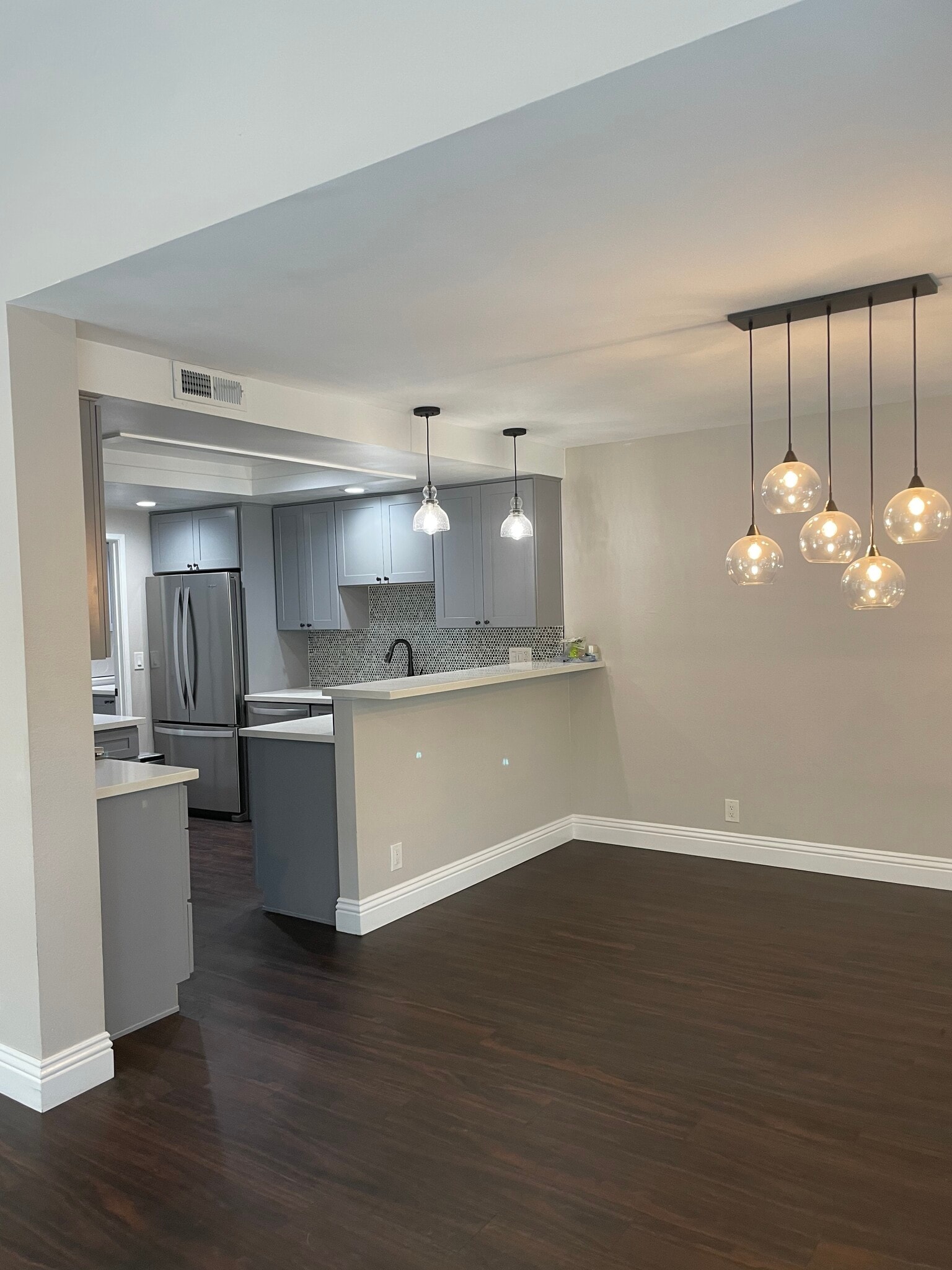 Dining room space + slightly view of kitchen - 3736 Armitage Ave
