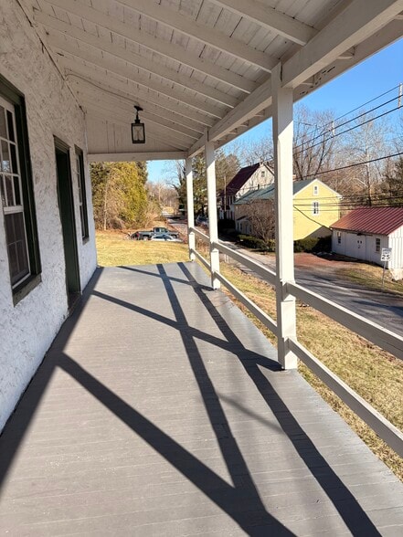 Porch view east - 3380 Coventryville Rd