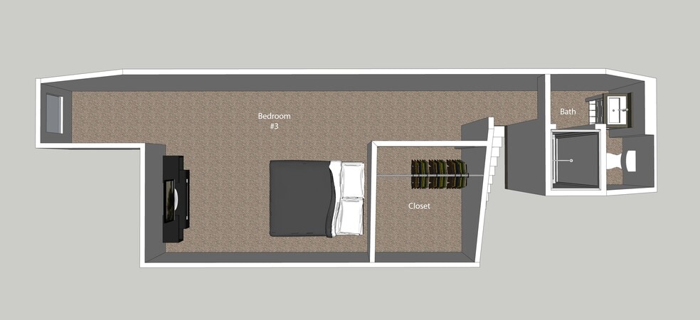 3rd floor plan - 227 Fulton St