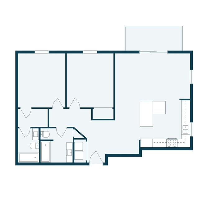 Floorplan - Ashbury Apartment Community