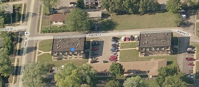 Aerial Photo - Joanna Court Apartments