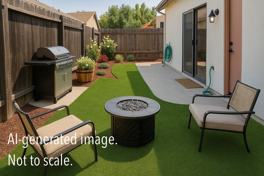 AI Virtual Staging - 631 S Glassell St