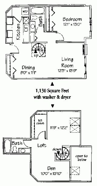 Floorplan - Gateway Terrace Apartments