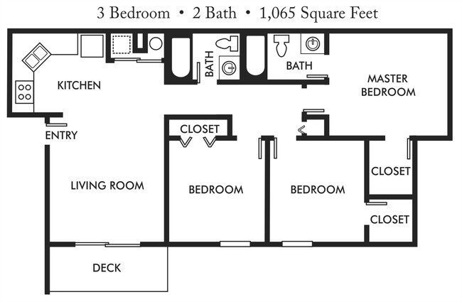 3BR/2BA - Eagle Villas