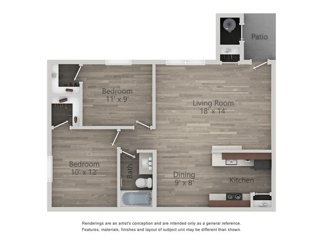 Floorplan - Encino Park Apartments