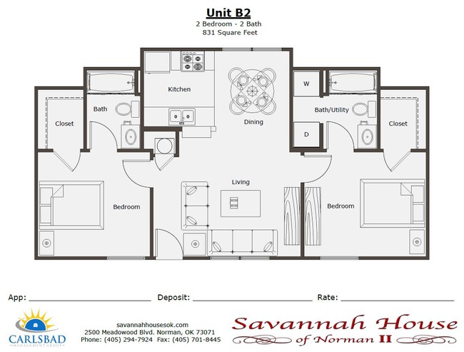 Floorplan - Savannah House of Norman II