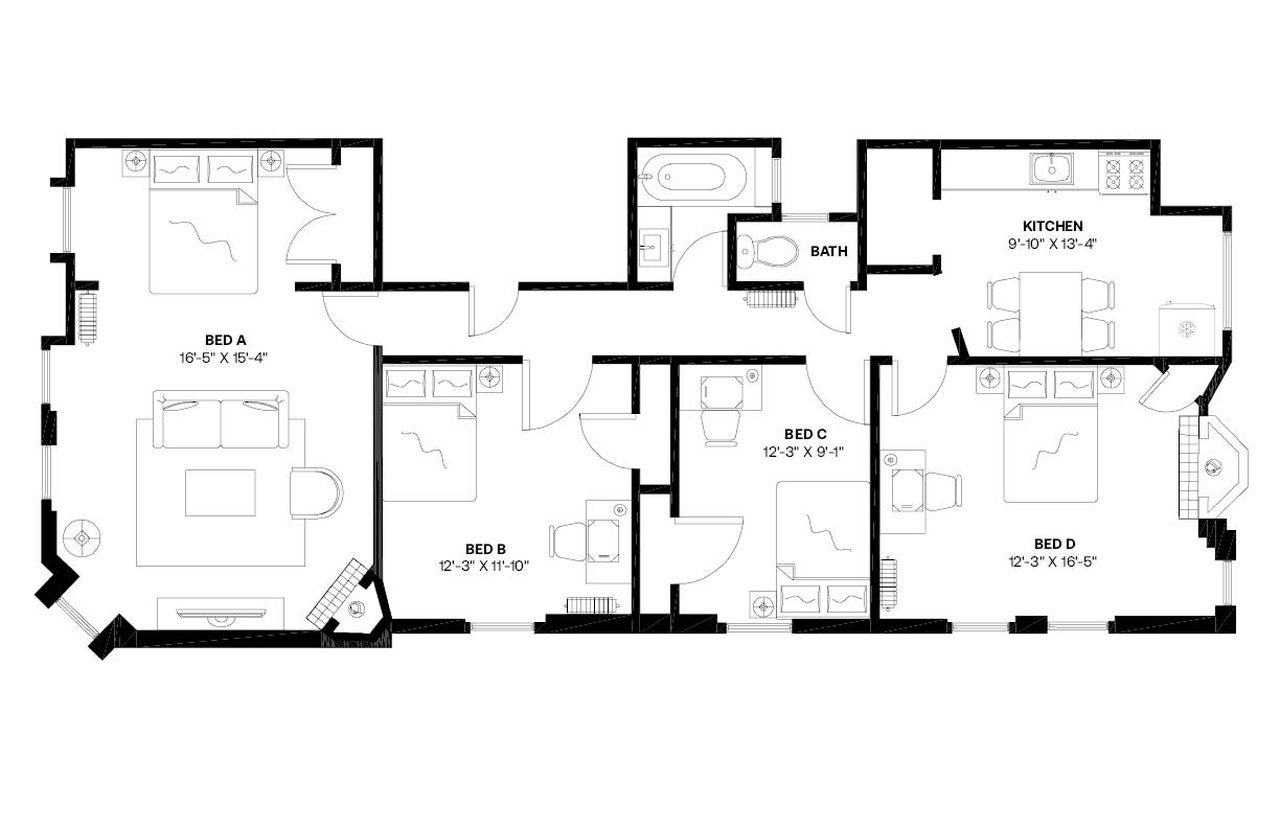 Building Photo - Room in Shared 4 bed/1 bath home