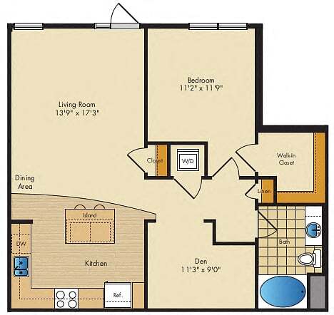 Floorplan - The Village at Taylor Pond