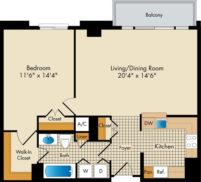 Floorplan - The Metropolitan