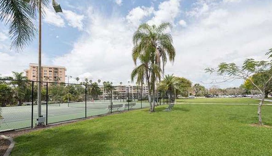 Tennis courts across street - 1200 N Shore Dr NE
