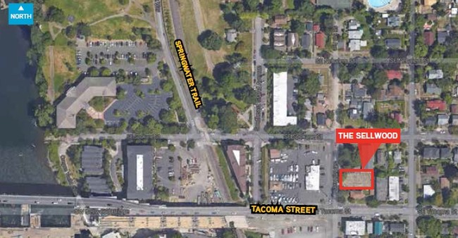 Aerial Photo - The Sellwood