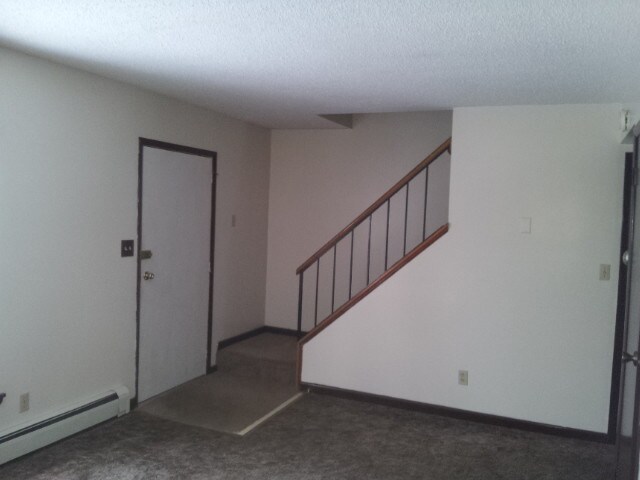 Front door and stairway - 298 Duer St