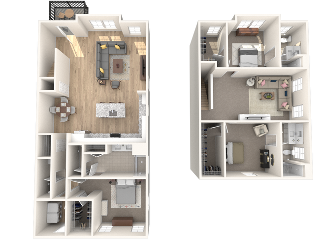 Floorplan - Rows at Pinestone