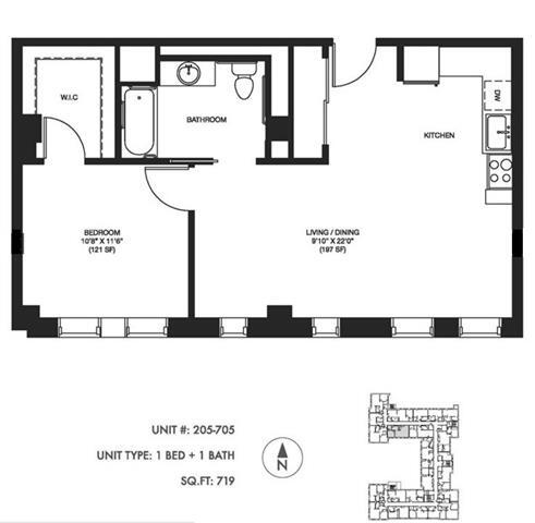 Floorplan - Somerset Place Apartments