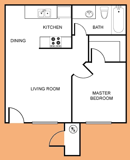 1BR/1BA - Deerfield Village on Fort Lowell