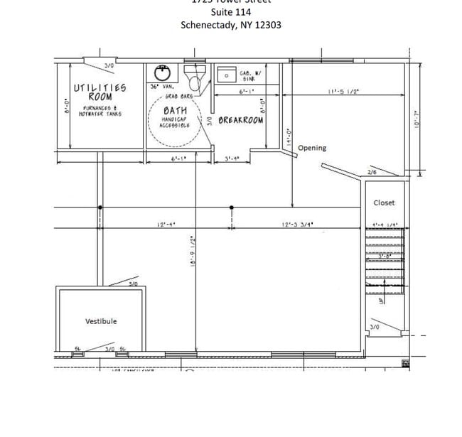 Suite 114 - Tower Place Apartments