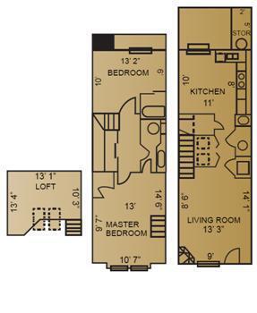 Building Photo - 2 Bed 1.5 Bath End Unit Townhome!