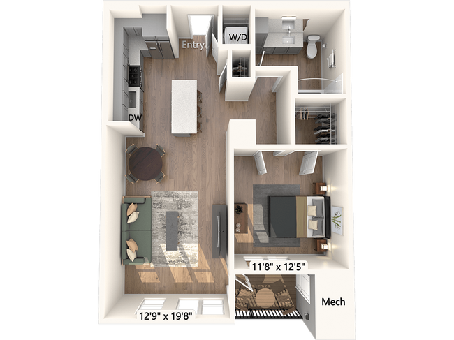 Floorplan - Kanso Milford