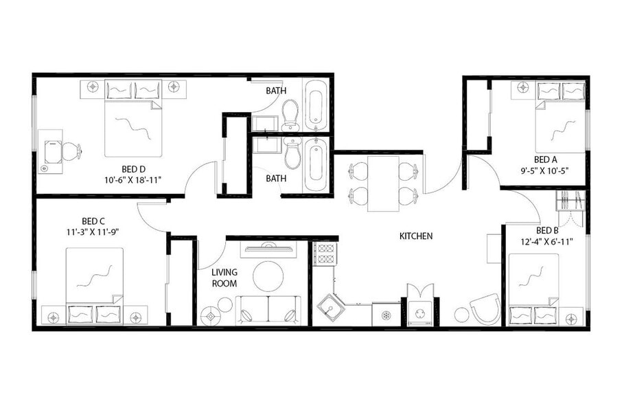 Building Photo - Room in Shared 4 bed/2 bath home