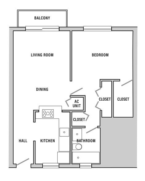 Floor Plan - 1615 Meridian Ave