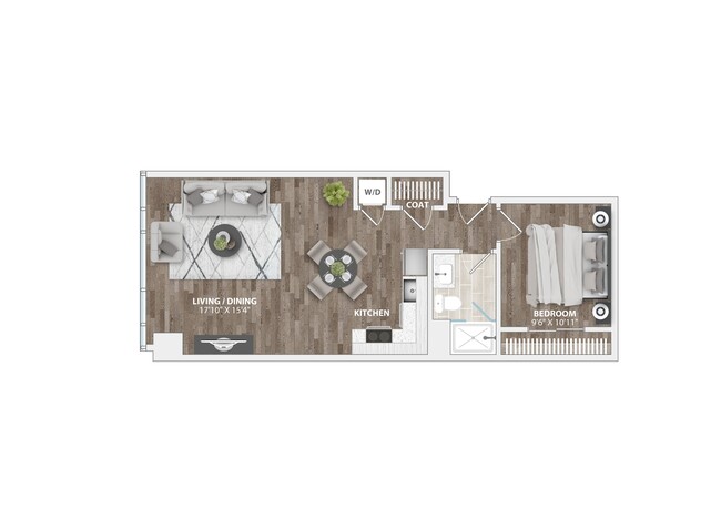 Floorplan - 1305 Dock Street