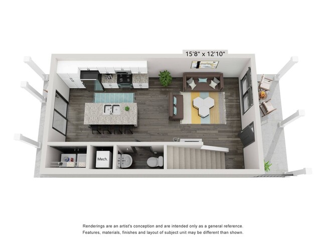 The Three House Floorplan - Atlas Athens