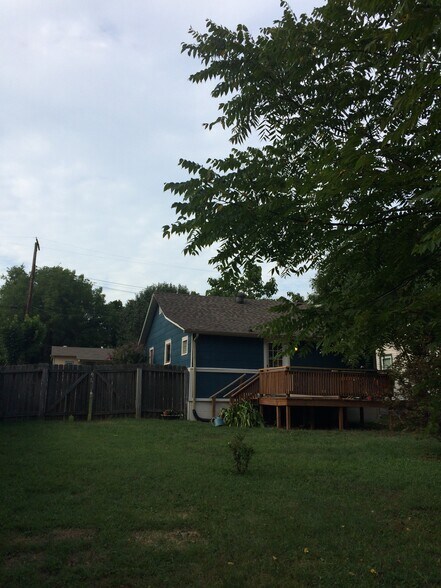 partial view from yard - 320 Cherry St
