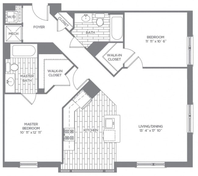 Floorplan - The Asher