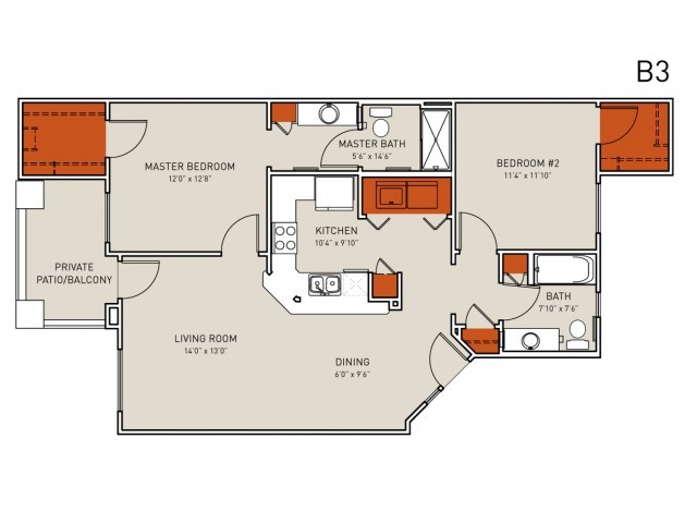 B3 Floor Plan - Liv Avenida