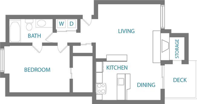 Floorplan - Cambridge on Seventh