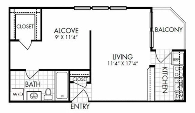 Floorplan - Bent Tree Trails Apartments