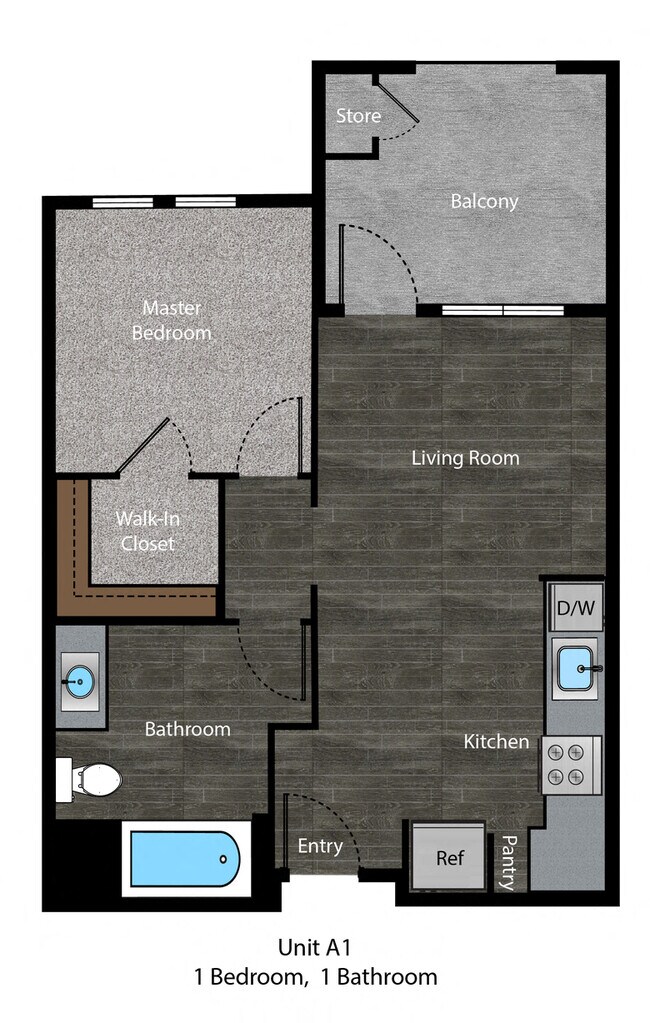 Floorplan - Springville Seniors Apartments