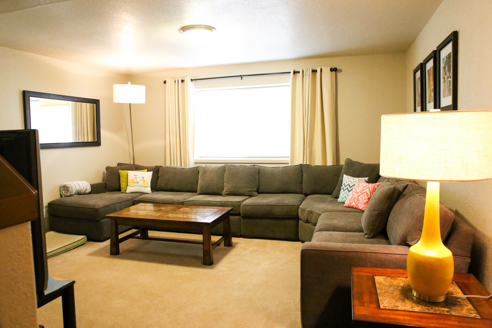 Basement Living Room - 2028 CENTENNIAL DR