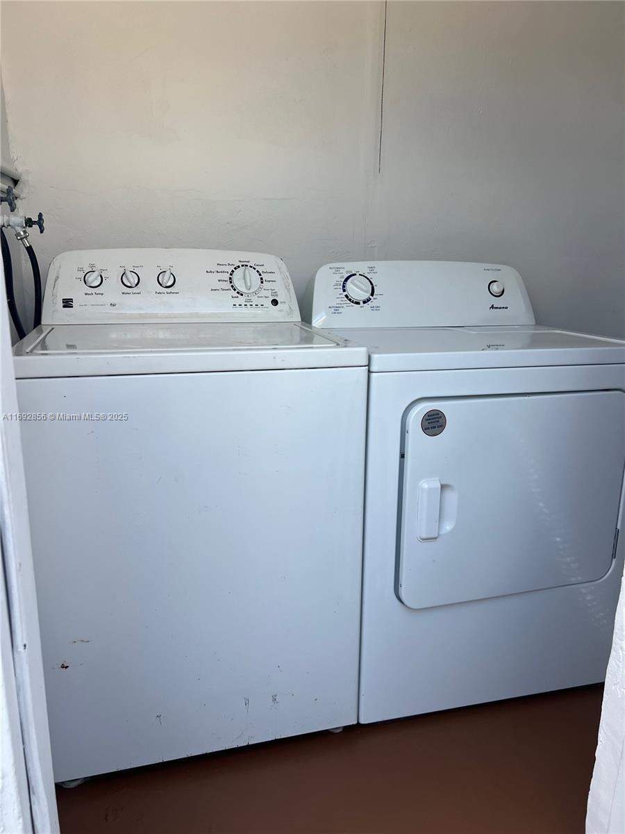 Washer & dryer in laundry room - 2601 Acapulco Dr