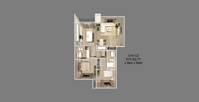 Floorplan - Nisqually Landing Apartments