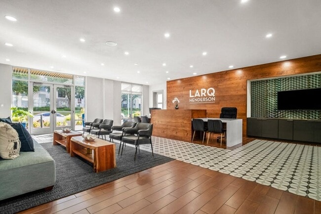 Larq Henderson offers studio, one, and two-bedroom apartments and townhomes - Larq Henderson