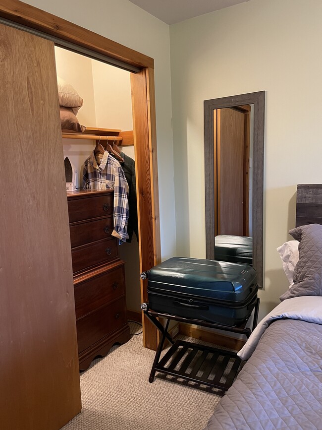 Downstairs bedroom closet - 75 Macmillan Ct