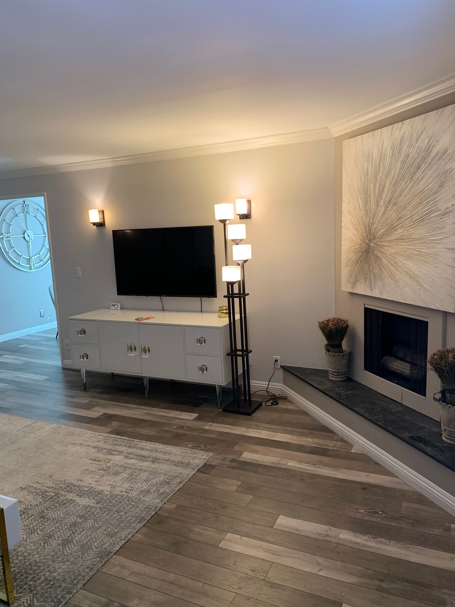 living room (view from front door) - 1128 11th St