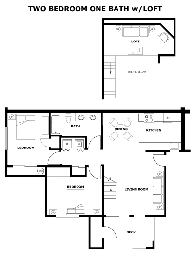 2BR/1BA - Devonwood and First Place Apartments