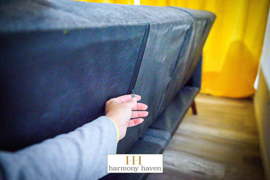 How to convert the couch into a bed. - 17016 Foxton Dr