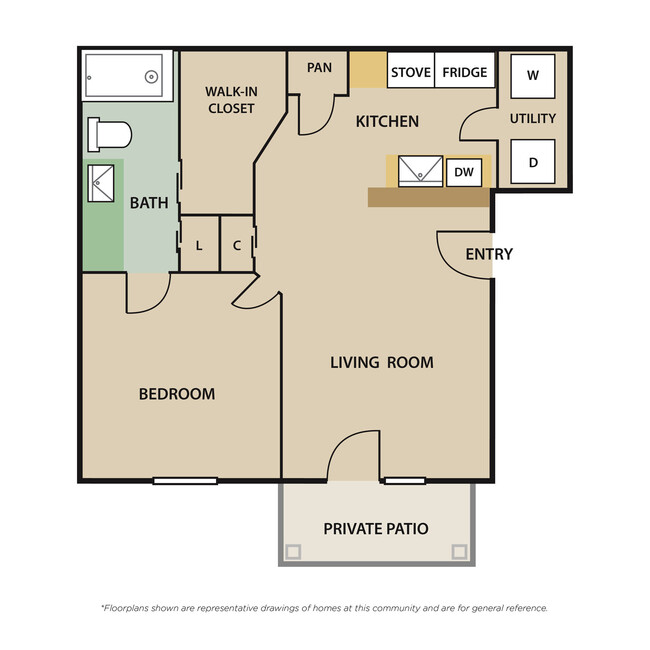 Floorplan - The Trails at Dominion Park