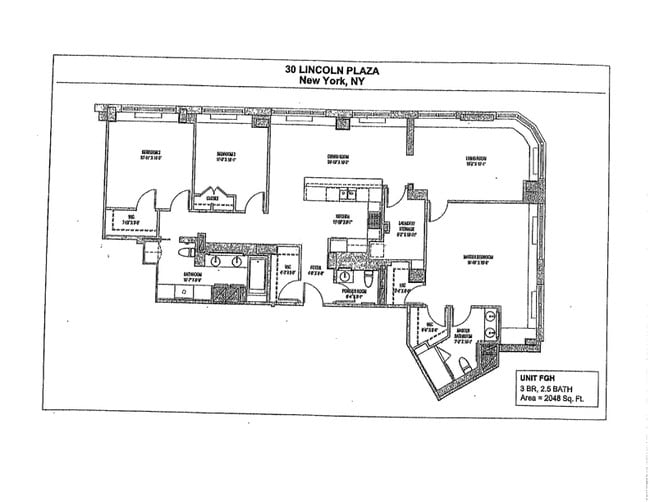 Floorplan - 30 Lincoln Plaza