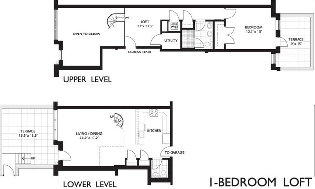 1BR/1.5BA - Gaslight Square