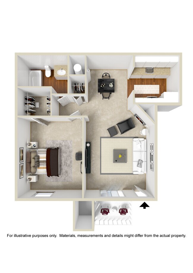 Floorplan - Polo Club Apartments