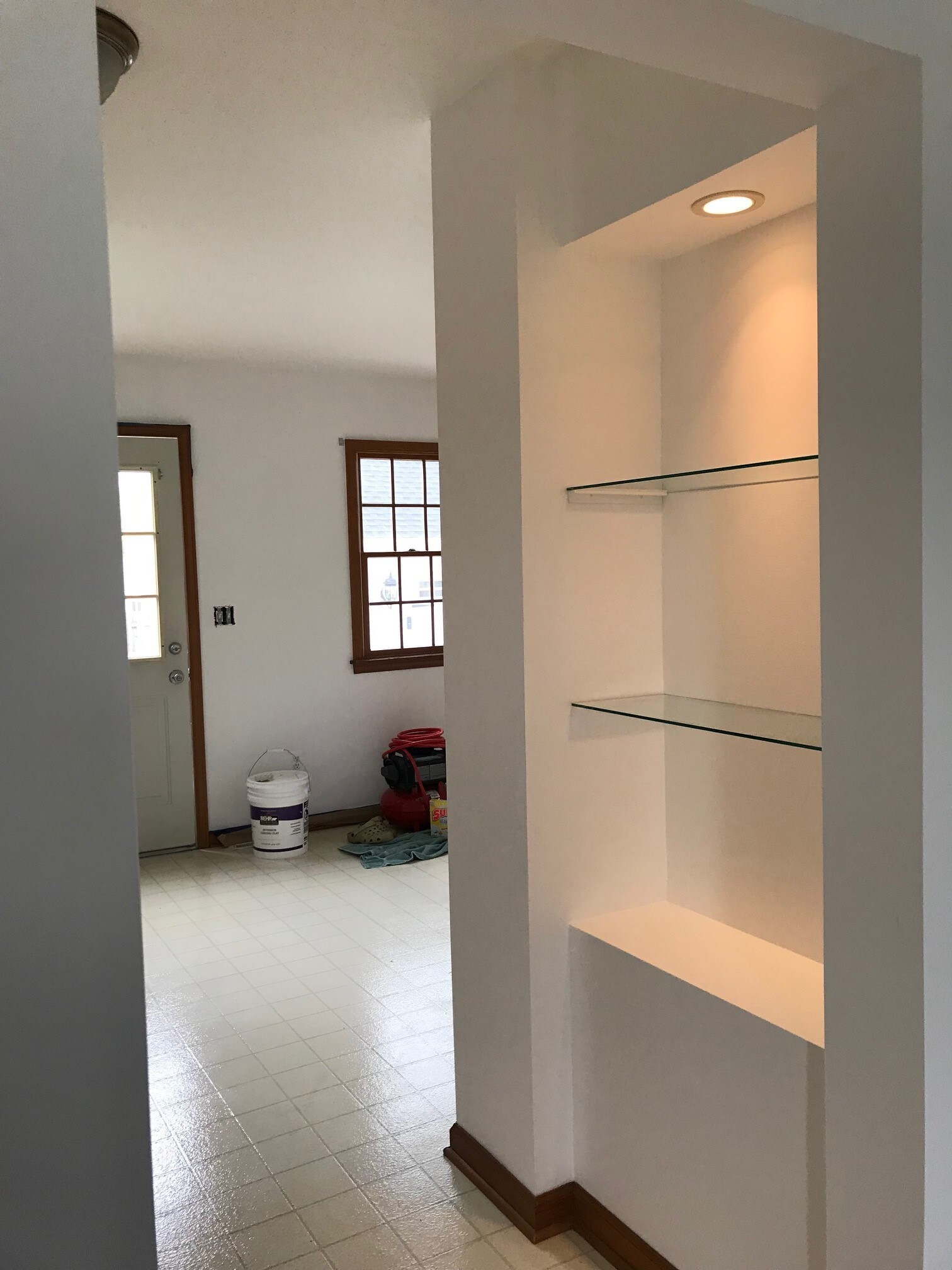 Looking at Nook into Kitchen Space - 236 Crabapple Ln