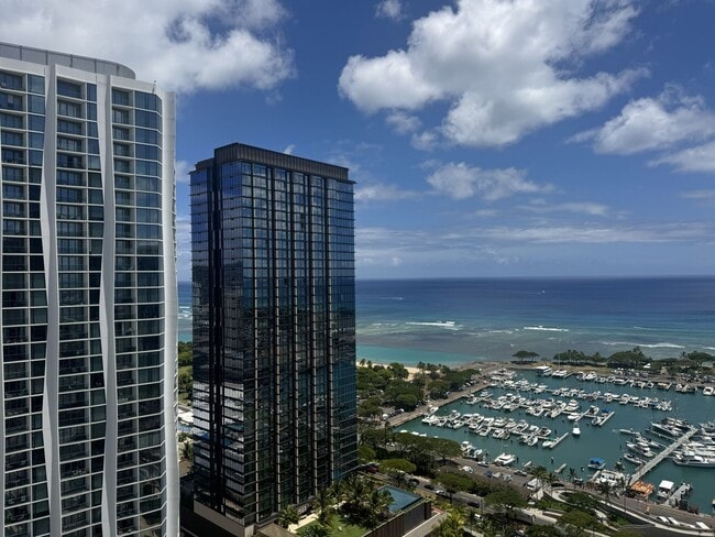 Building Photo - The Park Ward Village - High Floor One Bedroom, One Bath, Den with Ocean Views!