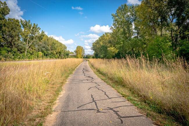 Bike trail. (Also has walking trail) - 4745 Cedar Lake Rd S